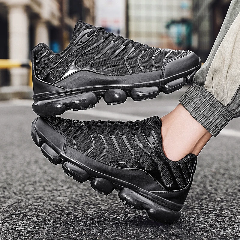 Беговые кроссовки мужские, тренировочные, сетчатые, атлетические, не скользящие, легкие, марафонские, удобные, кроссовки с шнуровкой, для мужчин, для бега и спорта.