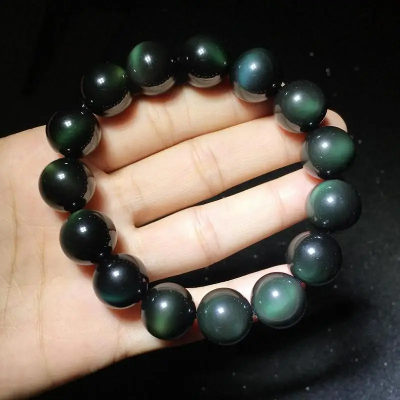 Браслет Радужный из натурального камня 8 18 мм|buddha bracelet|bead braceletbracelet for men |