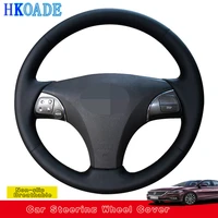 customize diy genuine leather steering wheel cover for lexus es240 es250 es300 es350 2007 2012 gs350 gs450h gs460 2009 2010
