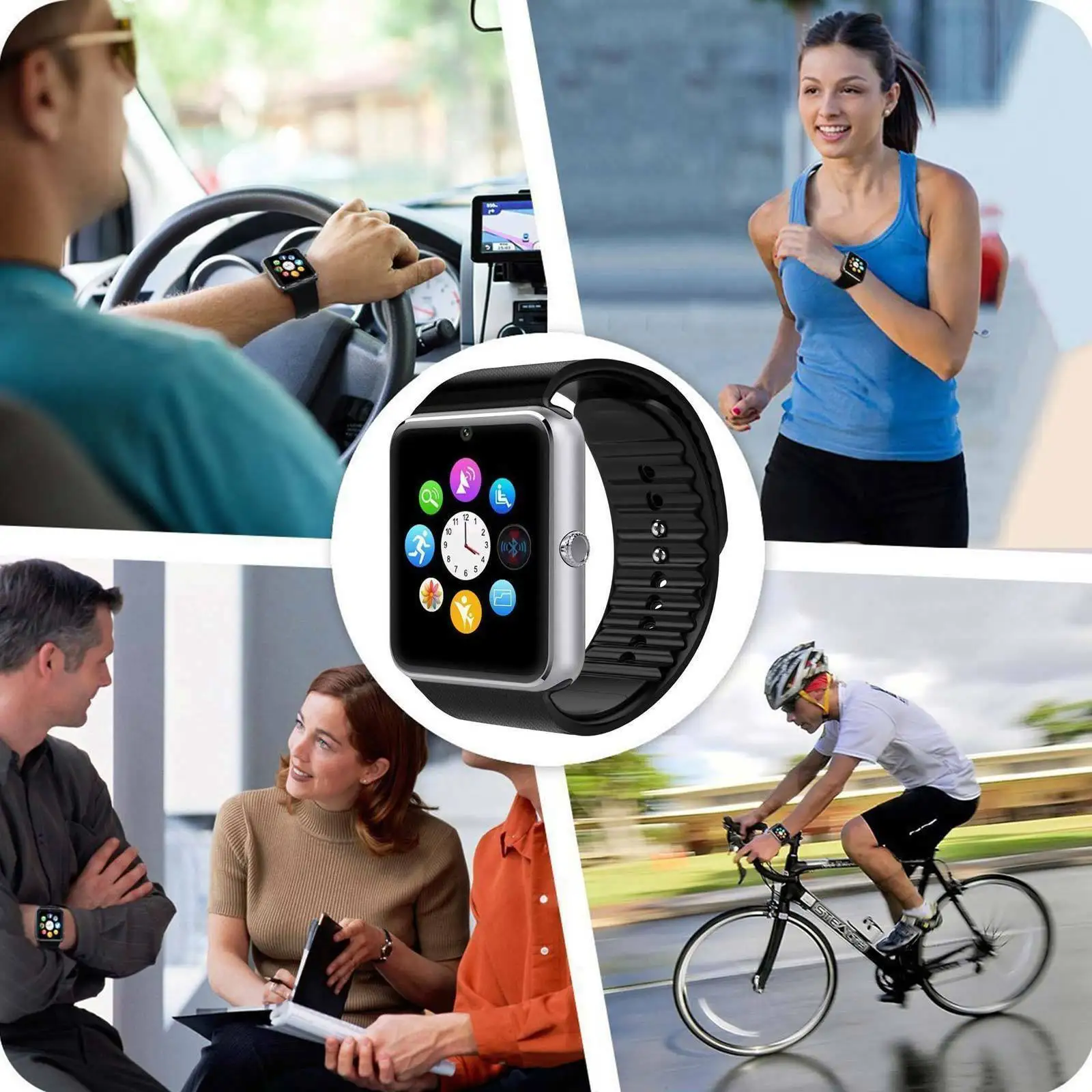 2019 Q18 GT08 Bluetooth Смарт часы для Android iOS iPhone Apple GSM GPRS SIM модный браслет|Смарт-браслеты| |