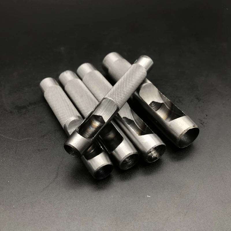 Круглый дырокол для пробивки отверстий в коже кожевенного ремесла 1 30 мм