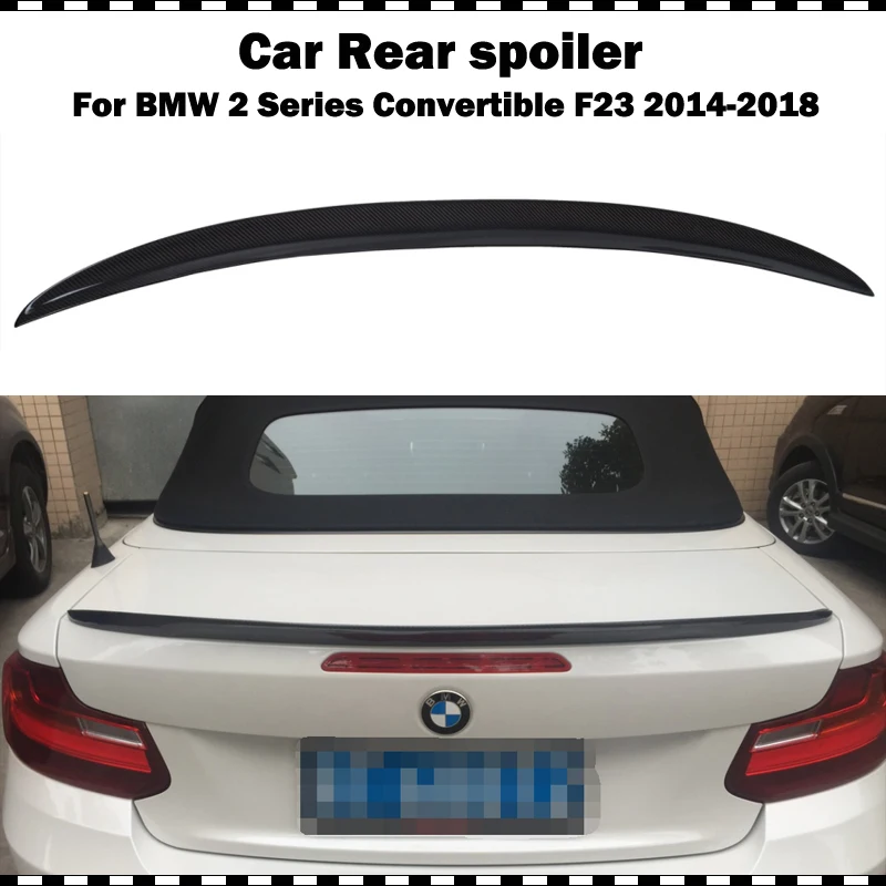 Стиль Производительности углеродного волокна задний спойлер багажника для BMW 2