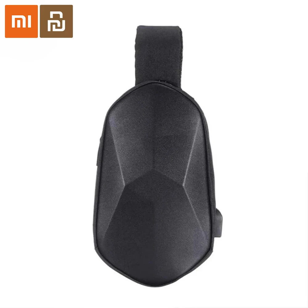

Xiaomi Backpack Bag Universal Polyhedron Crossbody Hard Shell Waterproof Function Backpack Riding Shoulder Bag Men's Chest Bag