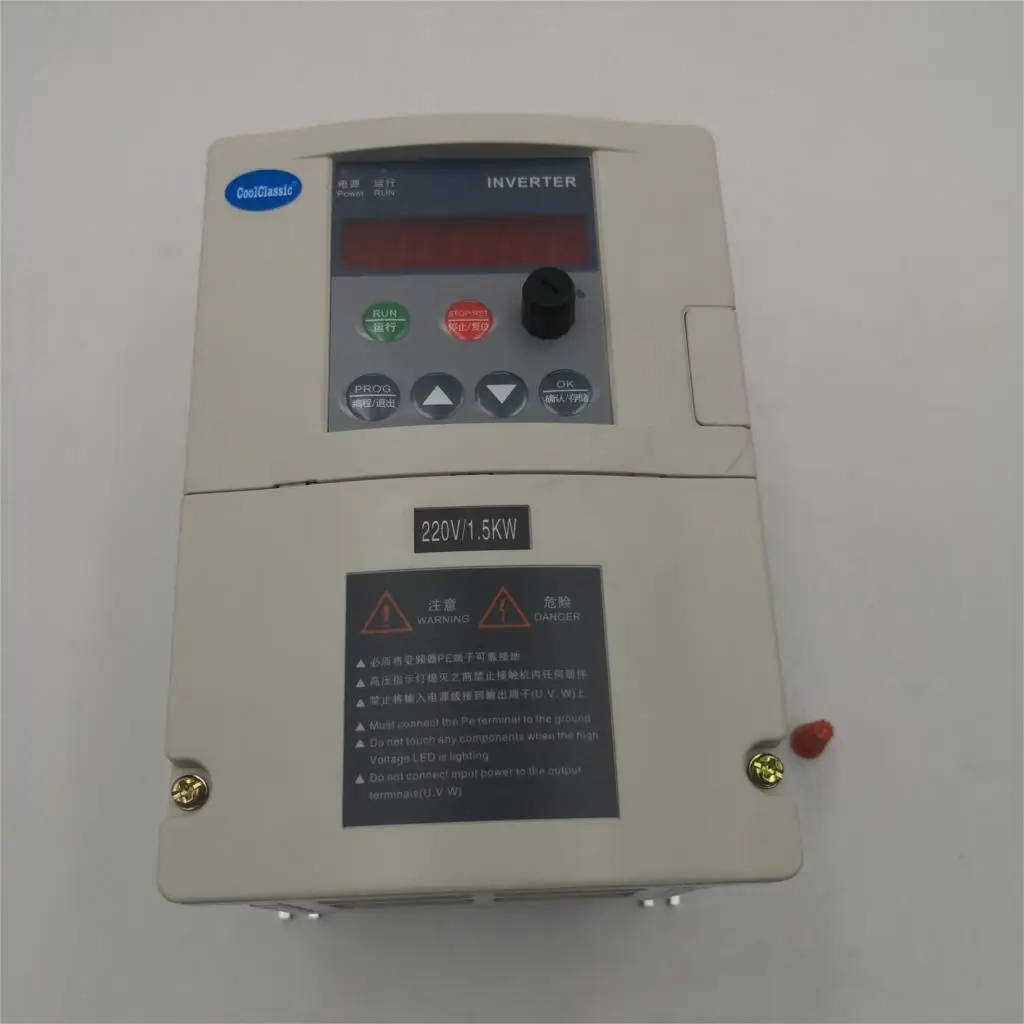 Преобразователь частоты ZW-K325 VFD 1.5KW/2.2KW/4KW однофазный 220v вход и трехфазный мощность двигателя регулятор скорости