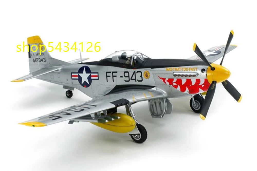 

Tamiya 60328 High Simulation Airplane Model Building Kits 1/32 American F-51D Mustang Fighter Assembly Toys For Children & Adult