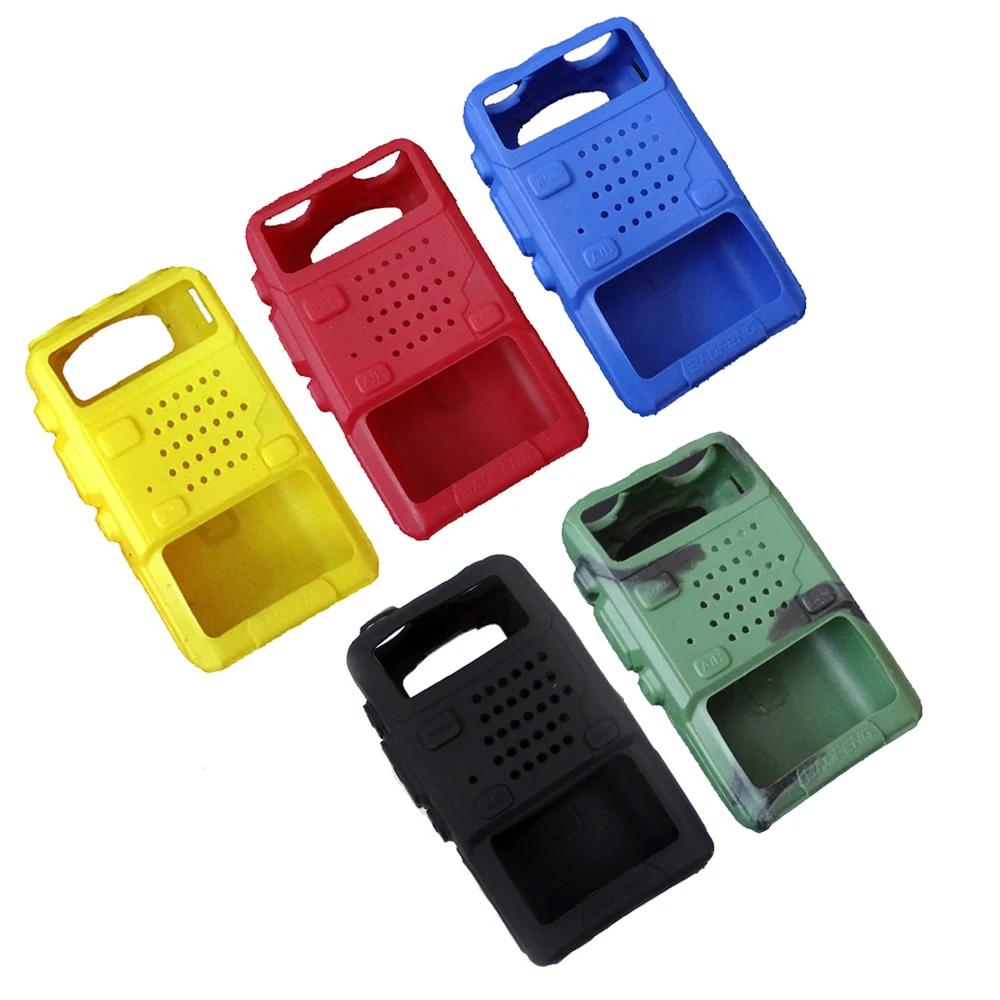 

2 шт., чехол BAOFENG из силиконовой резины, чехол-бампер для F8 +, аксессуары для Walkie Talkie uv5r, с рисунком в виде UV-5R, 1/2 шт./2 шт., для F8 + 1/2/4/1/2/4/4/4/8