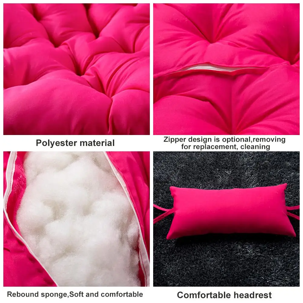 Корзина Подушка для сиденья дома Патио Сад подвешивание стула Мягкий Хлопок