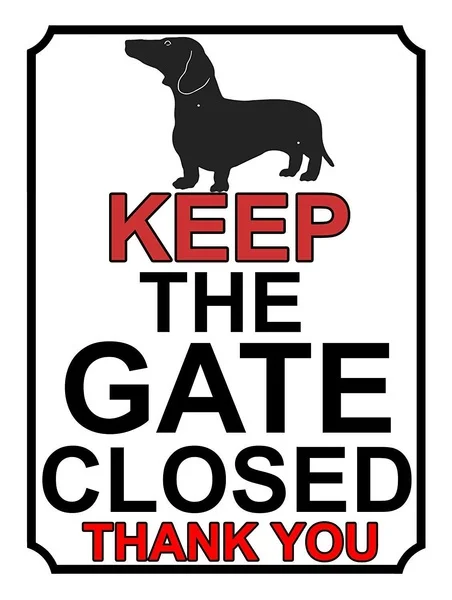 

Keep the Gate Closed Retro tin sign nostalgic ornament metal poster garage art deco bar cafe shop