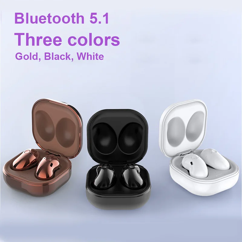 

Wireless Headphones Bluetooth 5.1 TWS Headphones with Microphone Bluetooth Earphone Stereo Headset for IOS Samsung Buds Live