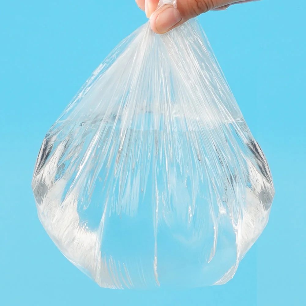

100pcs/lot Disposable Shower Caps Hat Clear Spa Hair Salon Hotel One-Off Bathing Elastic Shower Cap Bathroom Products Bath Caps