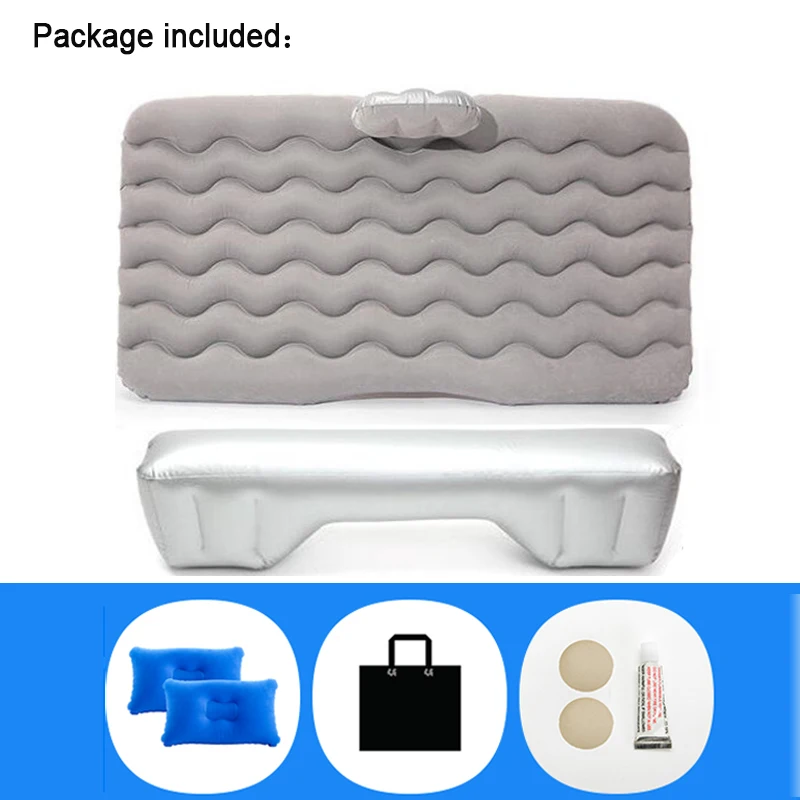 

Inflatable Mattress Air Bed Sleep Rest Car SUV Travel Bed Universal Car Seat Bed Multi Functional for Outdoor Camping Beach