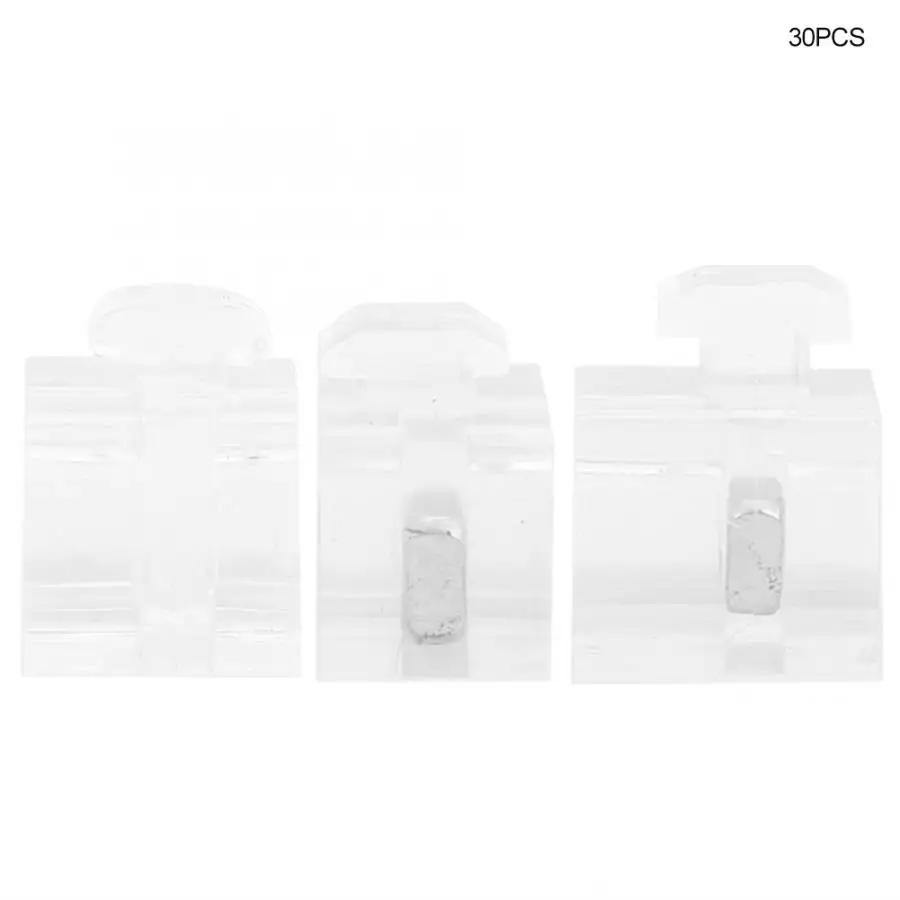 30 шт. алюминиевый профиль разделительный блок нейлоновый стеклянный соединитель