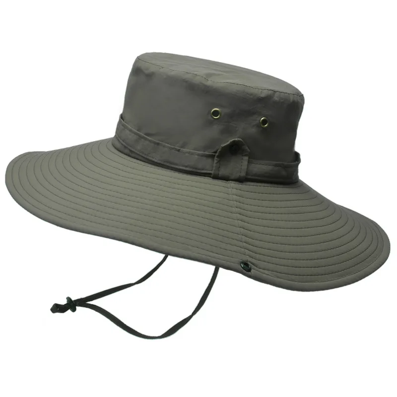 

K194 Men's Panama Hat Big Brim Bucket Hat Sun Protection Hats For Men Panama 2021 Fashion Bob Jacquemus Summer Hat Anti-UV