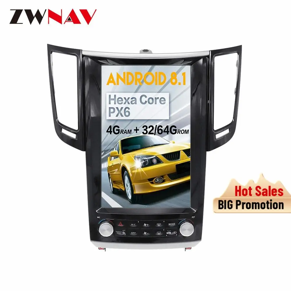 Вертикальный экран Tesla Android 8 1 автомобильный мультимедийный плеер головное