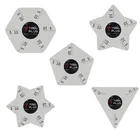 QIANLI ABCDE тип металлический инструмент для открывания листа для IPhone Samsungсмартфонов инструмент для ремонта и снятия экрана