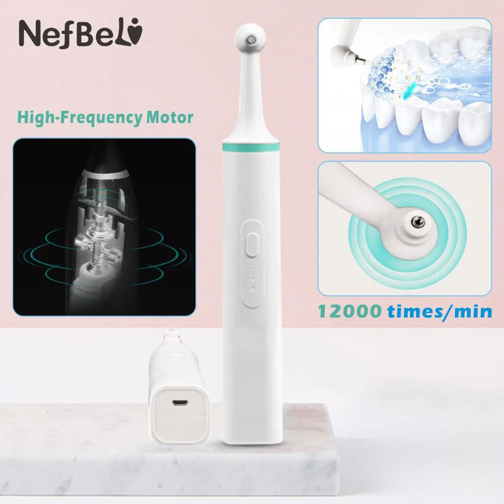 

4 In 1 Strong Motor Electric Tooth Polisher Multifunction Stain Plaque Remover Teeth Whitening Cleaning Odontologia Tool