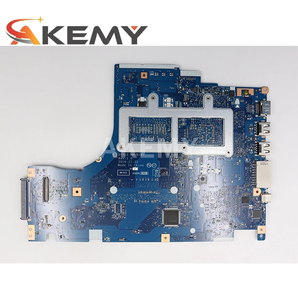 Для Lenovo Legion Y520 Y520-15IKBN материнская плата для ноутбука 5B20N00291 с SR32S i5-7300HQ GTX 1050 GPU DY512
