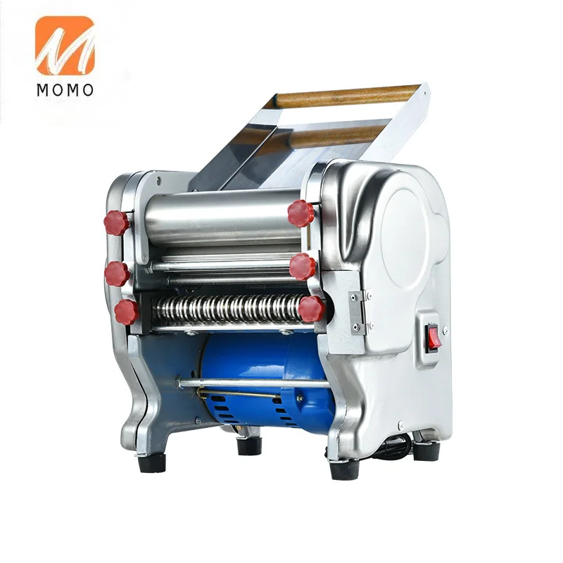 

Heavy Duty Commercial Electric Dough Pastry Press Sheeter Pressing Fresh Noodle Spaghetti Pasta Maker Making Machine