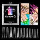 120 шт. сверхдлинные накладные ногти C изогнутые гробные ногти ABS накладные ногти маникюрные салонные инструменты для дизайна ногтей