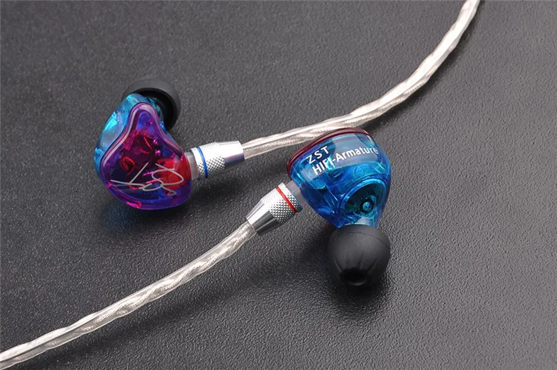 AK KZ ZST ZS10 кабель 2pin 0,75 мм Модернизированный посеребренный кабель для наушников кабель для обновления KZ ZST ED12 ZS10 ES3 ZSR ES4 AS10 BA10