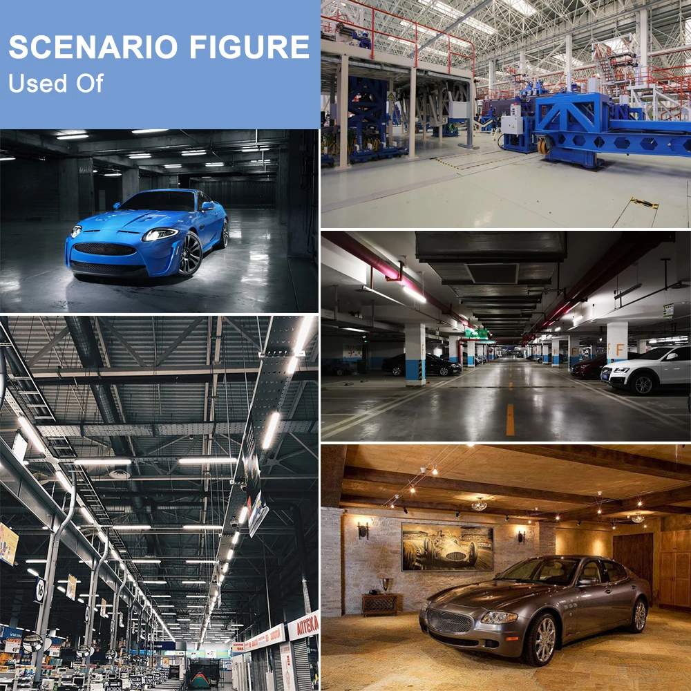 

Garage Light LED E27 Bombillas Foldable Bulb 220V Spotlight 110V Lamp Waterproof Bulb E26 Lampara 60W 80W 100W 120W Basement Gym