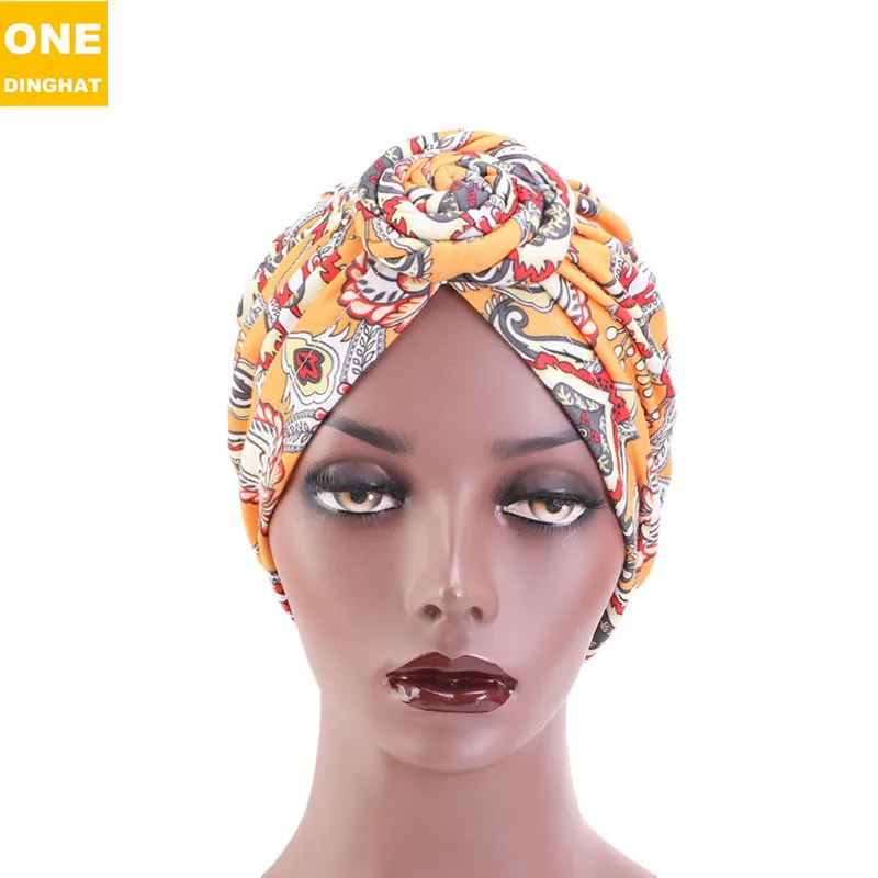 Vortex диск тюрбан с цветком Африка ретро модный головной убор пересечение границы