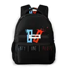 Рюкзак Twenty One Pilots для девочек и мальчиков, дорожные рюкзаки для подростков, школьная сумка