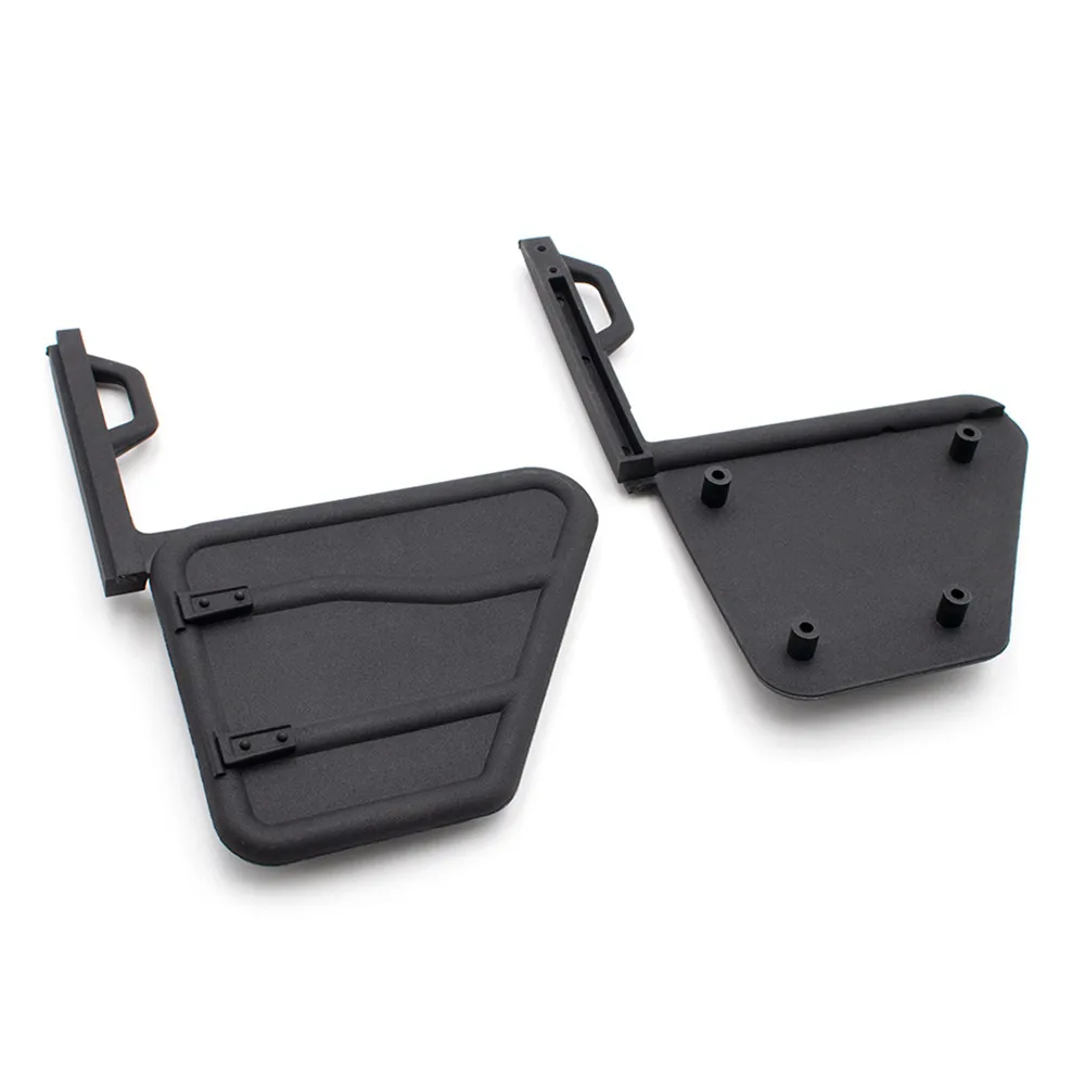 Передняя и задняя половина двери трубы Рельсы двери для 1/10 Axial SCX10 II Jeep Wrangler тело RC Гусеничный автомобиль Запчасти Аксессуары