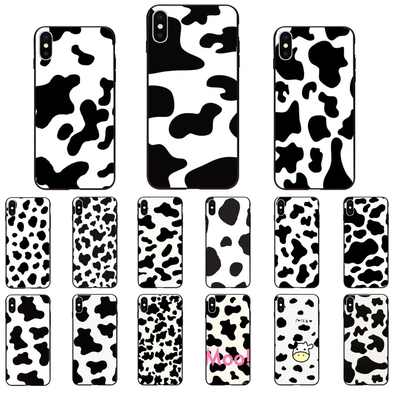 

Cow Phone Case For iphone 12 11 Pro Max Case For iPhone 11 12 mini XS MAX X XR SE2 8 7 6S Plus Case