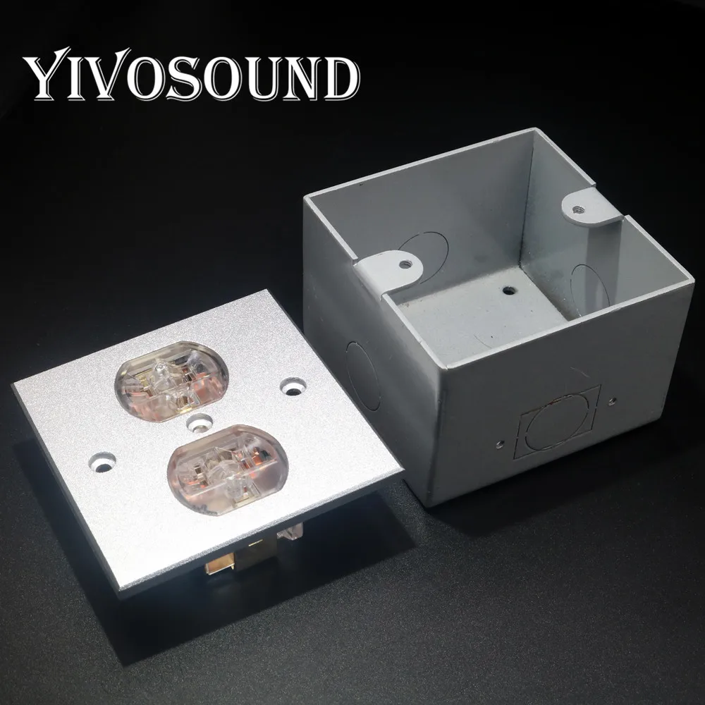 

Yivosound динамик аудио оборудование 2 американский стандарт розетки питания