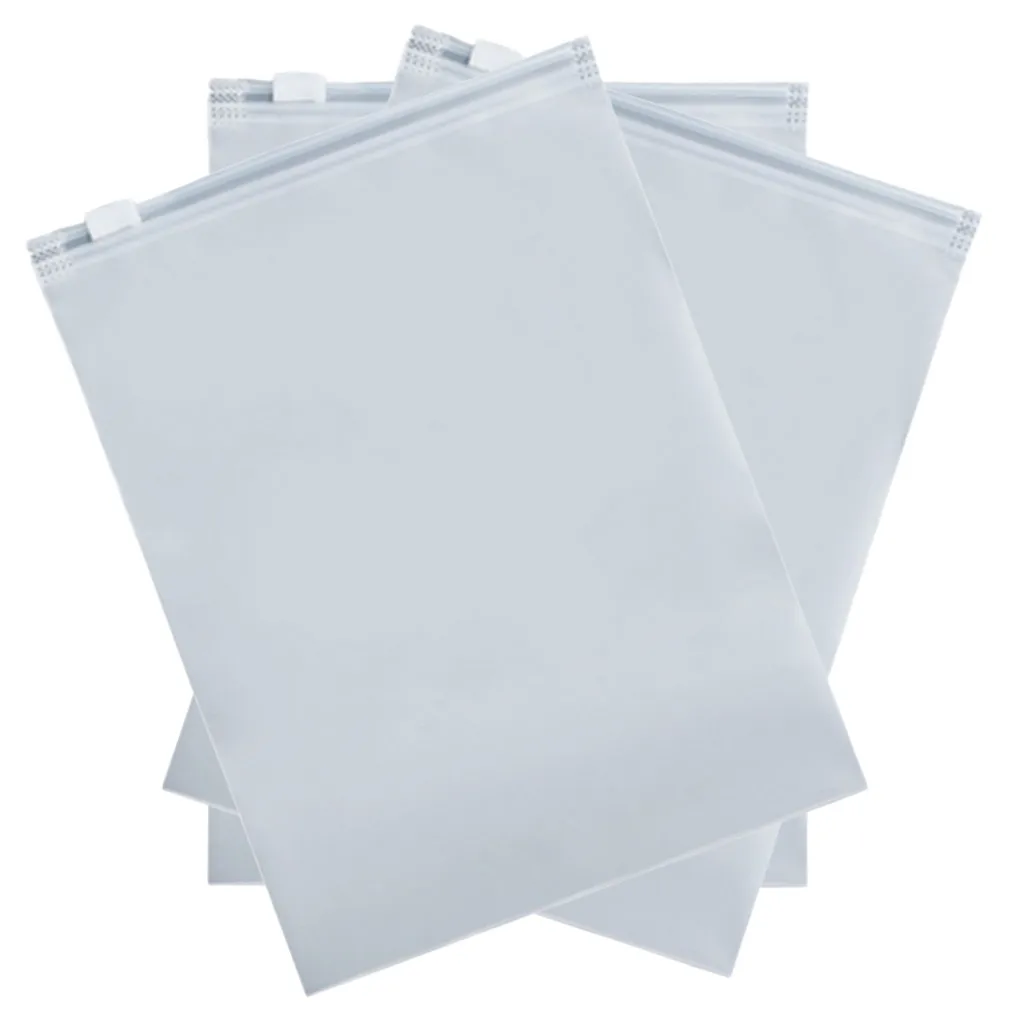 3 шт. водонепроницаемая полупрозрачная сумка на молнии для хранения нижнее белье