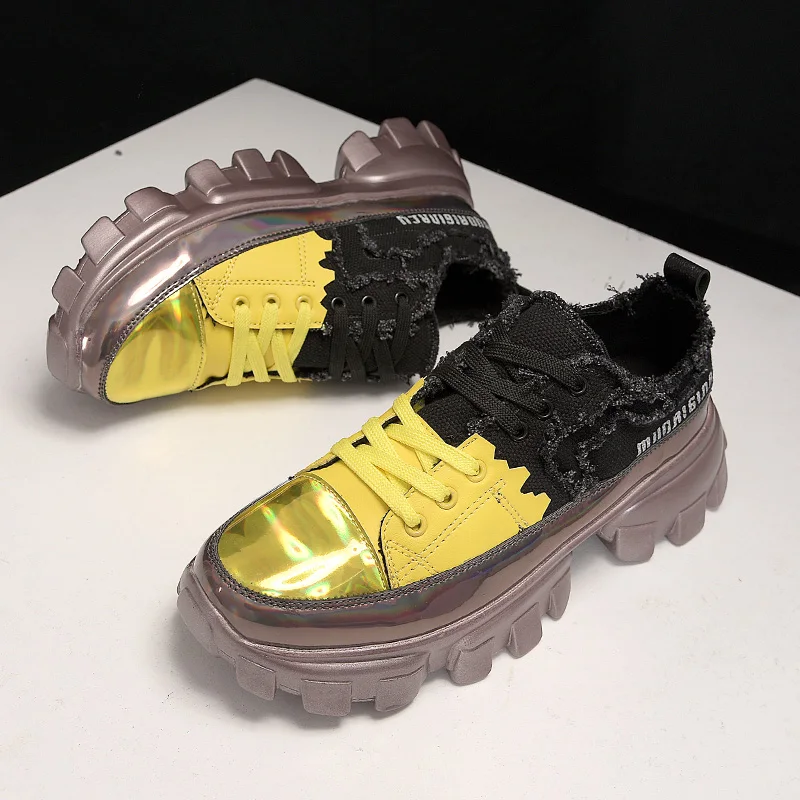 RUIFF/прогулочная обувь Кроссовки на толстой подошве визуально увеличивающие рост