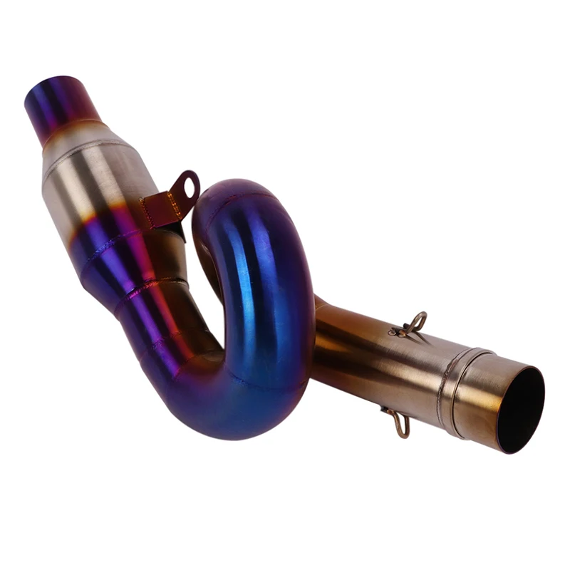 Глушитель выхлопной трубы для мотоцикла 51 мм из нержавеющей стали средняя