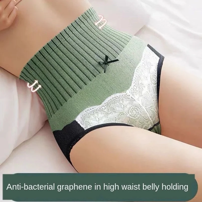 

High Waist Panties Women Sexy Cotton Seamless Slimming Body Shaper Briefs for Women High Quality Lace Underwear