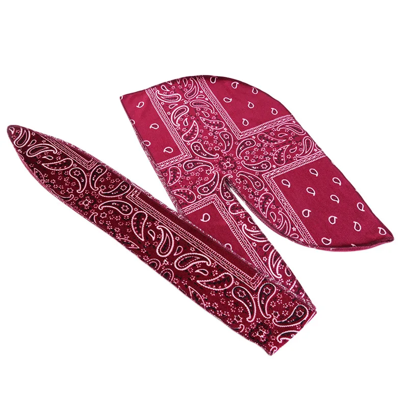 Бархатные банданы с принтом насекомых аксессуары для волос длинный хвост