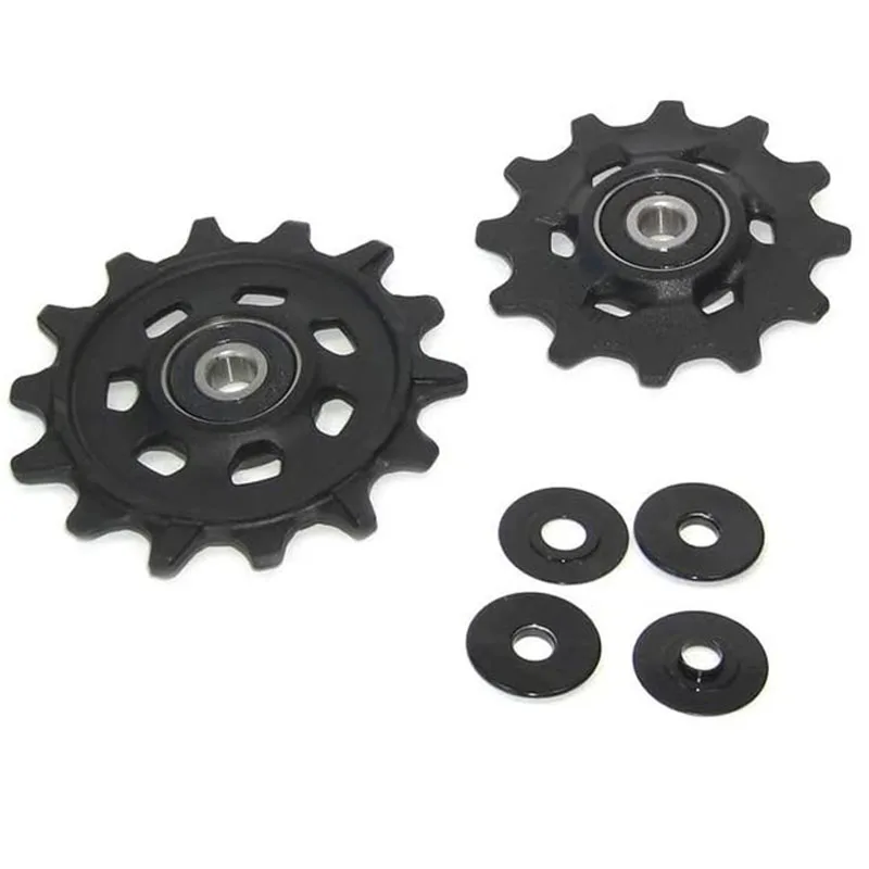 

Plastic 12T 14T 12 Speed Bicycle Jockey Mtb Mountain Bike Pulley wheel Rear Derailleur Repair kit for