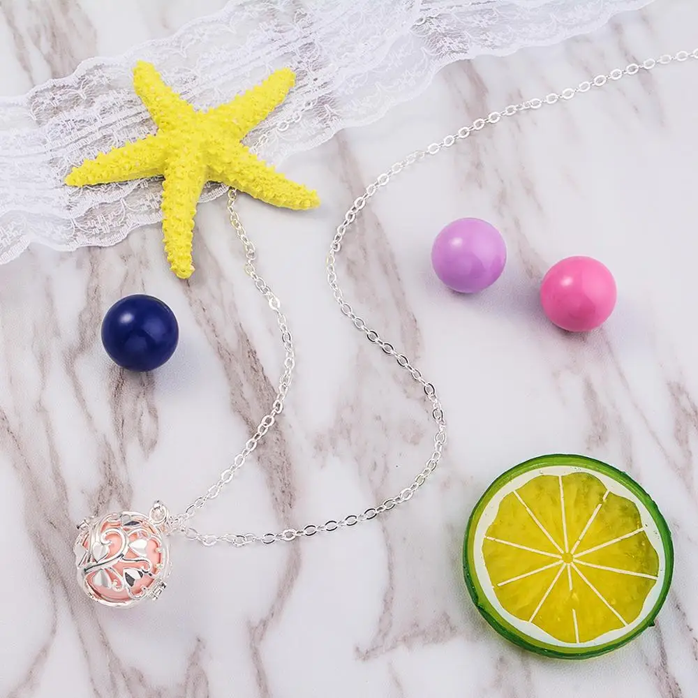 Подвеска Eudora с шариком Дерево жизни ювелирное изделие 18 мм украшение для