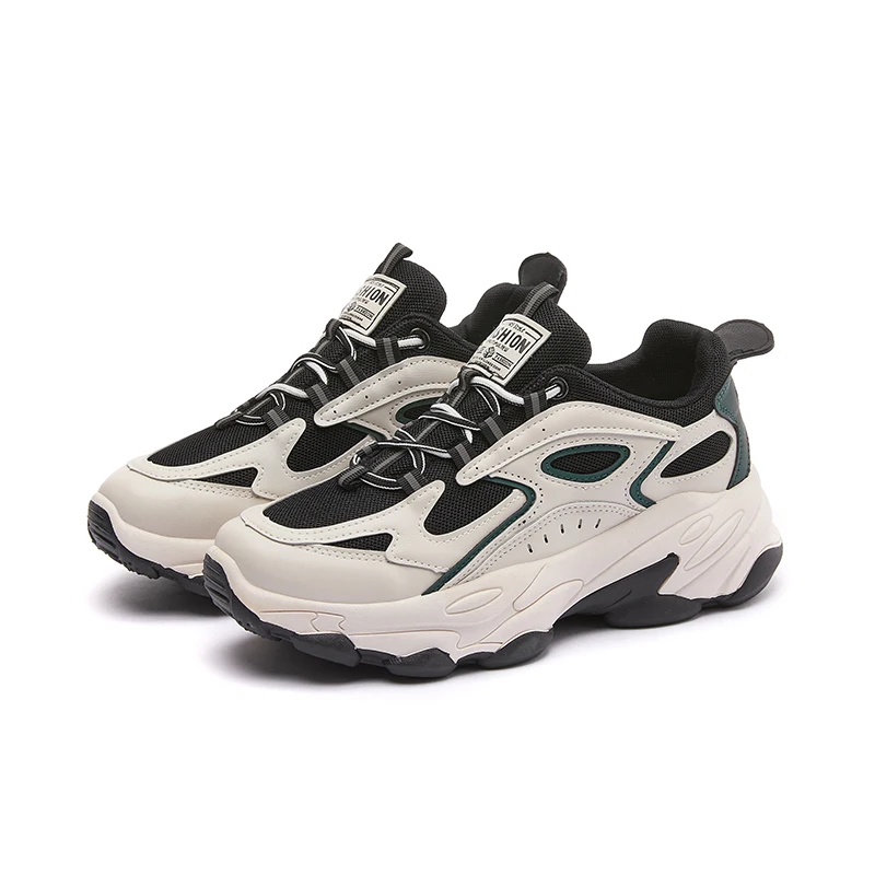 

2021 New Women's Chunky Sneakers Thick Bottom Platform Vulcanize Shoes Fashion Breathable Casual Shoes for Woman Female