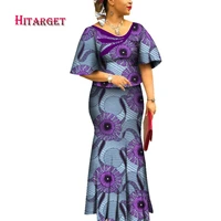 african clothes for women customized women african dashiki skirt set 2 pieces bazin riche plus size african clothing wy4561