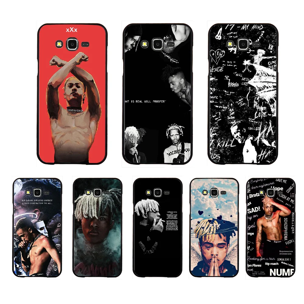 NBDRUICAI Rap XXXTentacion черный мягкий чехол для Samsung Galaxy J7 J8 J3 J4 J5 J6 Plus 2018 Prime|Бамперы| |