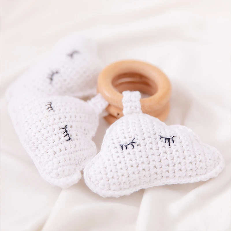 1 шт Детские деревянный Прорезыватель для зубов тренажерный зал игровой крючком