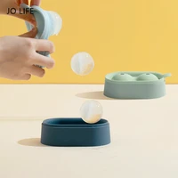 jo life 2grid round ball ice cube mold cocktail silicone ice hockey tray diy ice ball maker kitchen gadgets