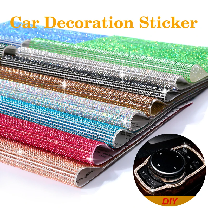40*24 см автомобильная наклейка украшение сделай сам украшения из блестящих страз
