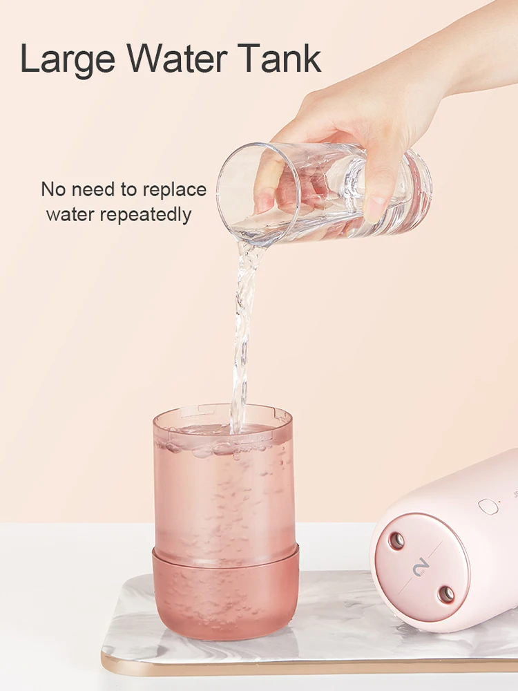 

JISULIFE Wireless Humidifier for Home Car Air Humidifier Humidificador Mini Portable Aroma Diffuser 500ML Mist Maker with Light