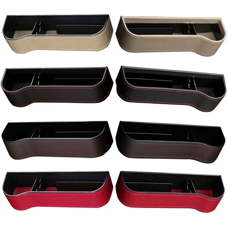 

2021 New Universal Car Seat Crevice Storage Box Seat Slit Pocket Organizer Card Phone Holder Pocket