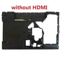 new bottom case base for lenovo g570 g575 black laptop bottom base case cover without hdmi