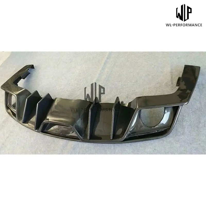 Высококачественный карбоновый задний диффузор для губ автомобильный комплект