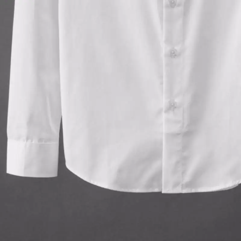 

White Mens Shirts High Quality Digital Printed Long Sleeve Party Mens Dress Shirts Fashion Slim Fit Casual Male Shirts