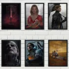 Постер для детской комнаты, с изображением героев фильма Семья смерти