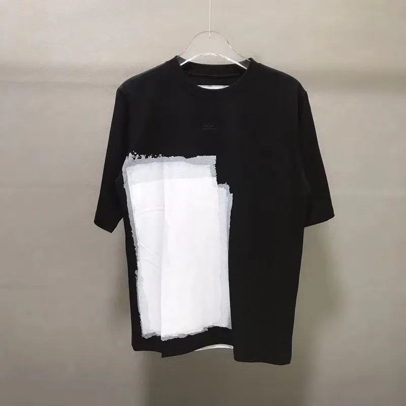 

Men Women New A COLD WALL Industrial Style T-shirt Strong Contrast High Quality Cotton ACW Urban Fashion Casual Streetwear